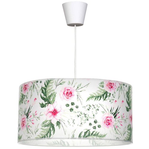 Lampa Wisząca Sufitowa Abażur w Modne Wzory Regulacja