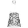 LAMPA WISZĄCA SUFITOWA ŻYRANDOL ABAŻUR NOWOCZESNA LAMPA WISZĄCA SUFITOWA ŻYRANDOL ABAŻUR NOWOCZESNA