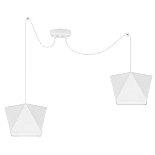 Nowoczesna Lampa Wisząca Pająk z Abażurami Żyrandol