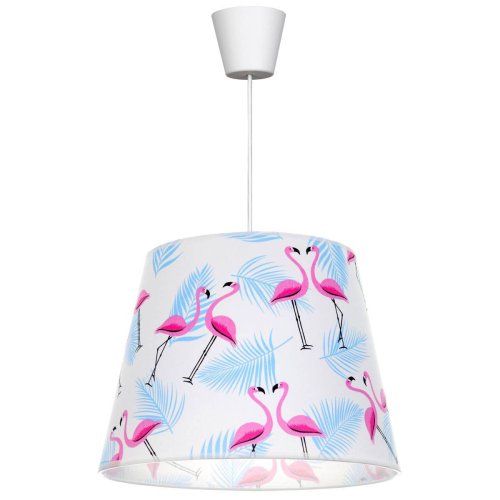 Lampa Dziecięca Wisząca z Abażurem