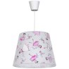 Lampa Wisząca Pojedyncza Abażur Stożek Pokój Dziecka