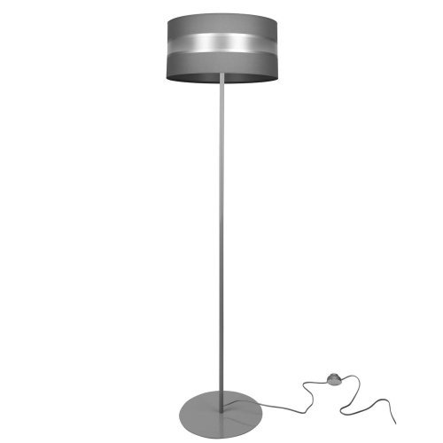 Klasyczna Lampa Podłogowa Stojąca LED Abażur 40 cm