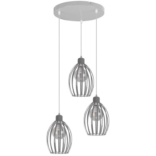 Nowoczesna Lampa Wisząca Regulowana Loft Metal LED