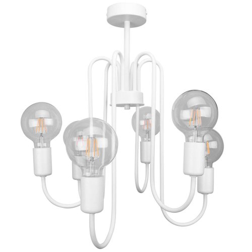 Klasyczna Lampa Sufitowa Wisząca Żyrandol Loft Edison