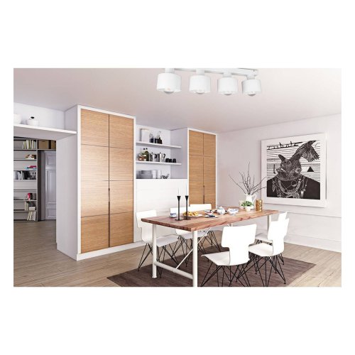 Stylowa Lampa Sufitowa Żyrandol Plafon z Metalu