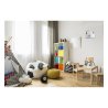 Lampa wisząca z abażurem w pandy w pokoju dziecka Lampa wisząca z abażurem w pandy w pokoju dziecka