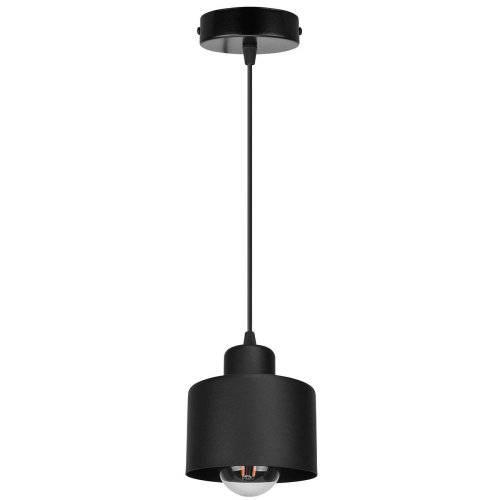 Pojedyncza Lampa Wisząca Regulowana Metalowa LED