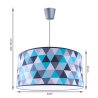 Lampa z Abażurem w Trójkątne Wzory Wymiary