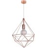 Wisząca Lampa Loft 1-Płomienna Miedź Wisząca Lampa Loft 1-Płomienna Miedź