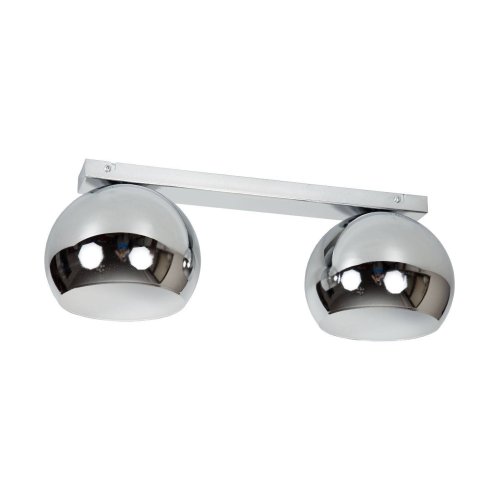 Lampa Sufitowa Chromowana Plafon Kule