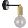 Kinkiet Loft Edison Złoty Ozdobna Żarówka Kinkiet Loft Edison Złoty Ozdobna Żarówka