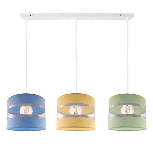 Lampa Wisząca z Abażurami Nowoczesna Dziecięca