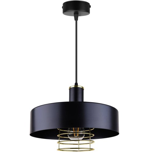 Lampa Wisząca Nowoczesna Loft Metalowa Złota