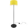 Lampa Stojąca Stojak Nowoczesna z Żółtym Abażurem Lampa Stojąca Stojak Nowoczesna z Żółtym Abażurem