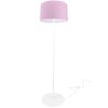 Lampa Stojąca Stojak Nowoczesna z Różowym Abażurem Lampa Stojąca Stojak Nowoczesna z Różowym Abażurem
