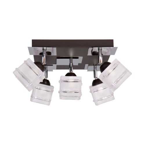 Klasyczna Lampa Sufitowa ze Szklanymi Kloszami