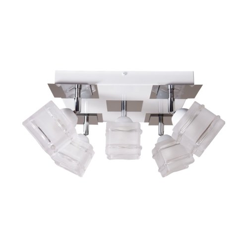 Klasyczna Lampa Sufitowa ze Szklanymi Kloszami