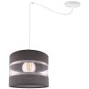 Lampa Jednopłomienna Pająk Pastelowe Kolory Abażura Szary Lampa Jednopłomienna Pająk Pastelowe Kolory Abażura Szary
