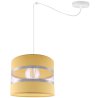 Lampa Jednopłomienna Pająk Pastelowe Kolory Abażura Żółty Lampa Jednopłomienna Pająk Pastelowe Kolory Abażura Żółty