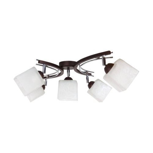 Lampa Sufitowa z Chromowanymi Elementami