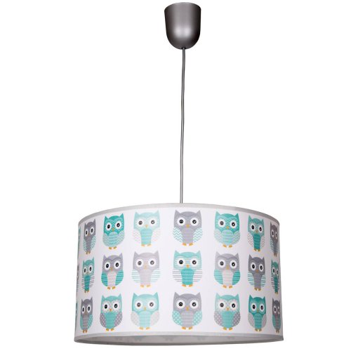Lampa Wisząca do Pokoju Dziecka Abażur Sowy
