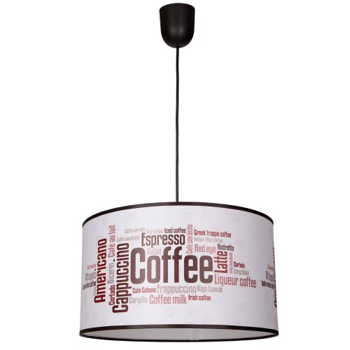 Lampa Wisząca do Kuchni Abażur Coffe