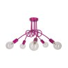 Różowa lampa wisząca sufitowa idealna do pokoju dziewczynki Różowa lampa wisząca sufitowa idealna do pokoju dziewczynki