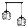 Lampa sufitowa w stylu industrialnym