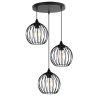 Designerska lampa 3 płomienna w stylu industrialnym