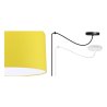 Klasyczna lampa wisząca z abażurem wielokolorowa Klasyczna lampa wisząca z abażurem wielokolorowa