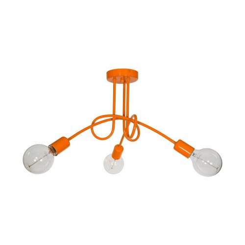 Kolorowa Lampa Wisząca Edison Loft