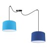 Wisząca lampa abażurowa młodzieżowa led ledowa Wisząca lampa abażurowa młodzieżowa led ledowa