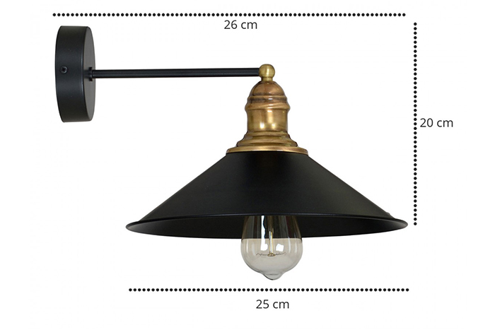 Prowansalskie lampy do łazienki - przykład aranżacji 4149