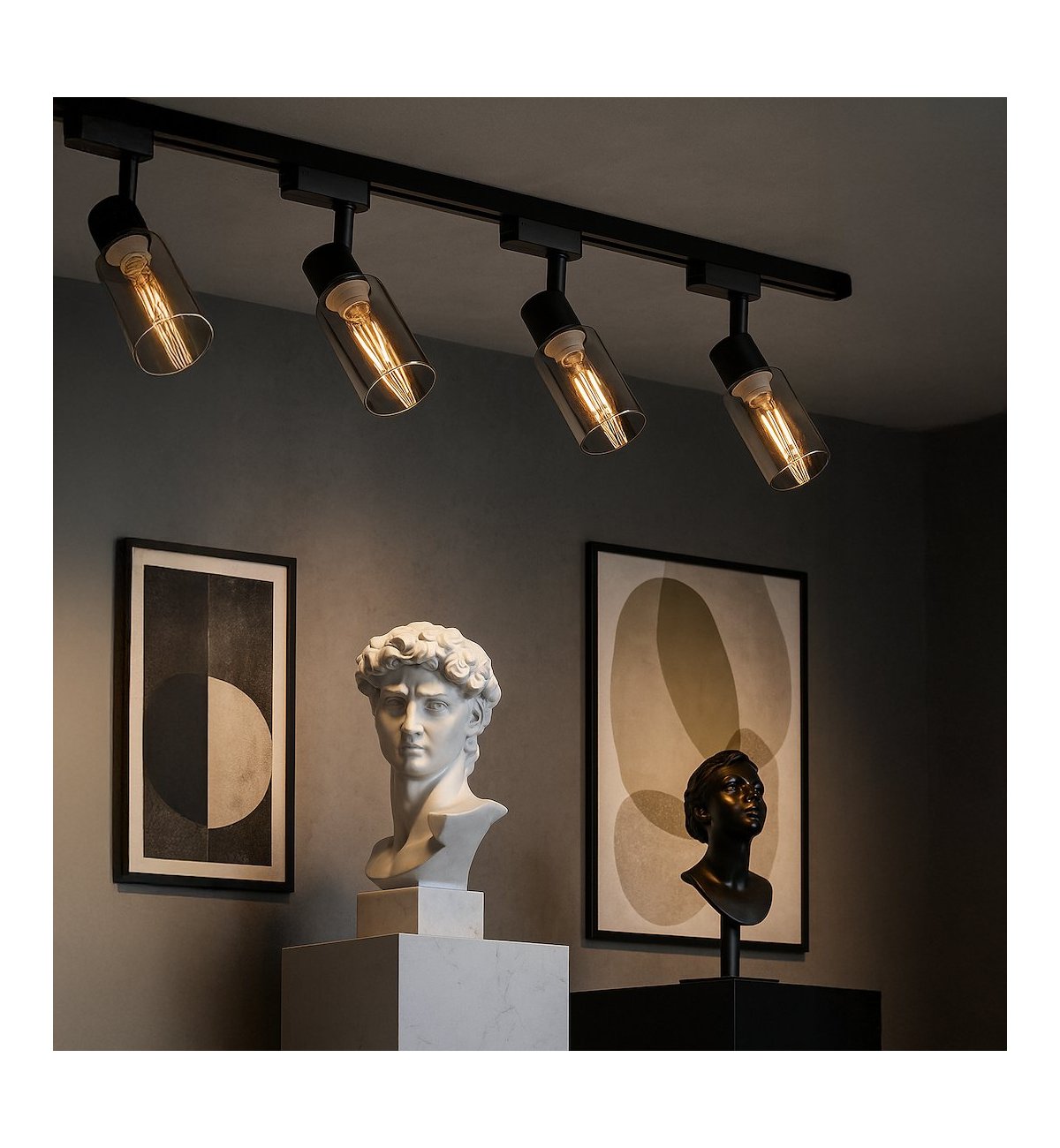 Designerski reflektor na szynoprzewód