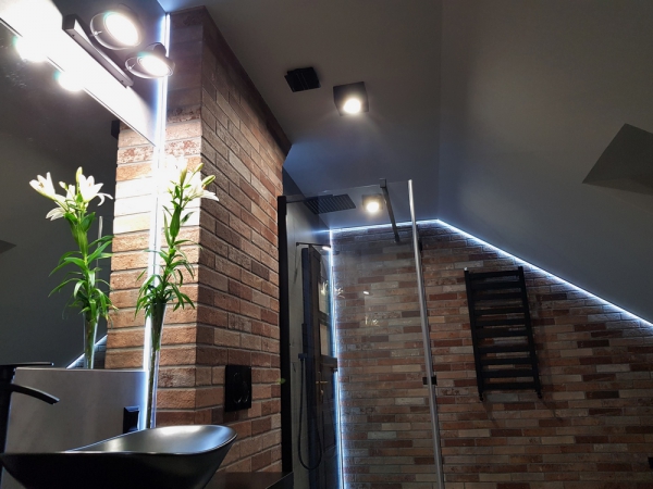 Nowoczesna lampa sufitowa plafon kinkiet reflektor