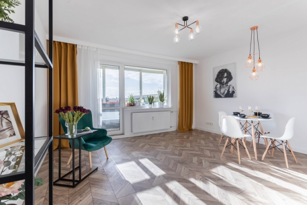 Lampa wisząca loft miedź chrom