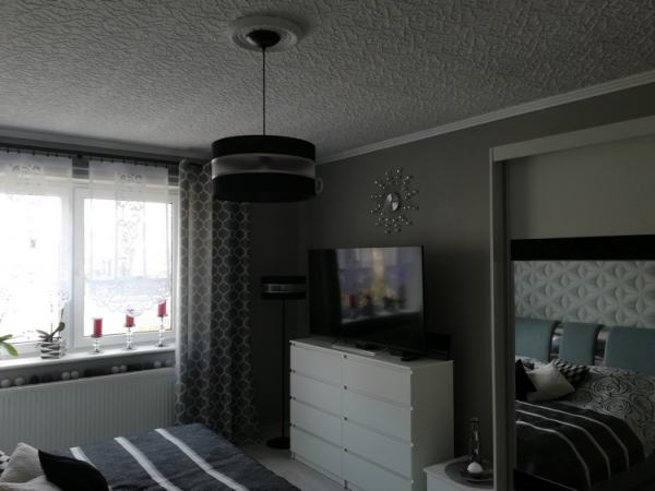 Lampa z abażurem wisząca nowoczesna wiele kolorów