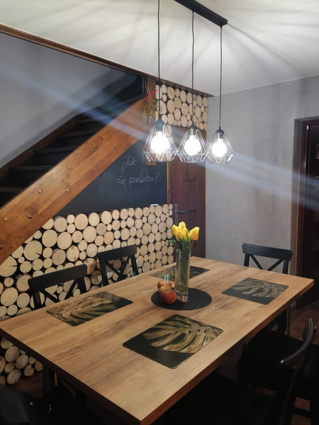 Lampa wisząca żyrandol loft metalowe klosze