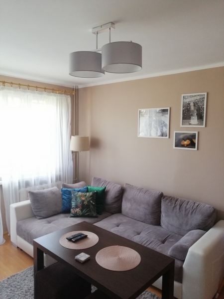 Lampa sufitowa żyrandol z abażurami chrom