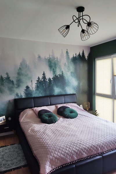 Nowoczesna lampa sufitowa loft czarna biała