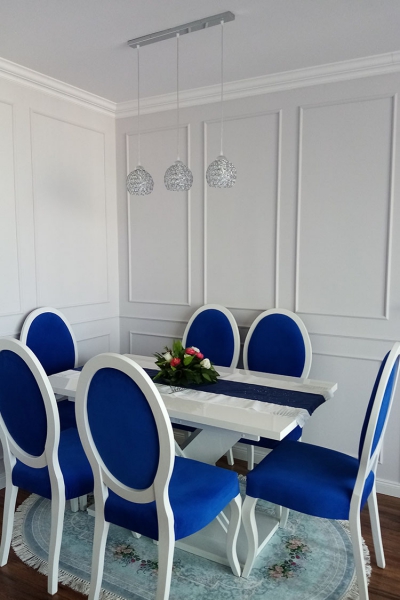 Nowoczesna lampa wisząca w stylu art-deco