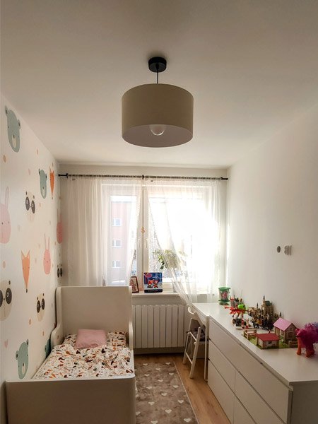 Lampa Wisząca Abażur Chrom Wiele Kolorów