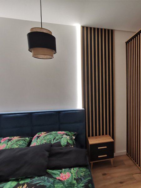 Lampa Wisząca BOHO z Abażurem Jutowym